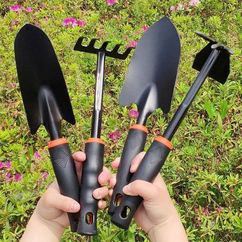 Công cụ làm vườn bãi biển làm vườn làm vườn đào cho rau Hoang Dã Spade hoe xẻng ngoài trời