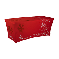 Nappe de table personnalisée imprimée pour publicité extérieure, promotion, mariage, salon professionnel, événement, avec logo