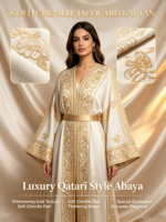 Tissu Jacquard en Chenille de Luxe, Motif Floral Pêche Doux, pour Robes Abaya, Rideaux, Literie