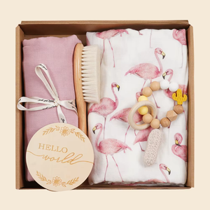 Coperta per bambini asciugamano rilassante in cotone biologico lavorato a maglia di mussola di lusso coperta Swaddle Super morbida - Product Image 3