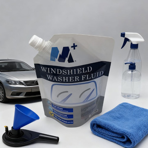 กระเป๋าแบบตั้งได้มี1L มันวาวกระเป๋าแบบพกพาที่ทนทานกระเป๋าพวยกระเป๋าถือสำหรับน้ำยาทำความสะอาดกระจกรถยนต์สารเคมี - Product Image 6