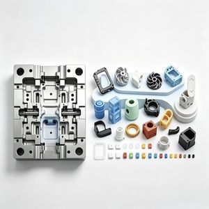 Molde de Inyección de Plástico Electrónico PP PC ABS PA con Servicio de Fabricación de Moldes Personalizados y Moldeo por Inserción - Product Image 1