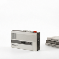 Lecteur de cassettes Walkman avec fonction d'enregistrement intégrée, compatible MP3, alimenté par piles et USB, pour une lecture rétro
