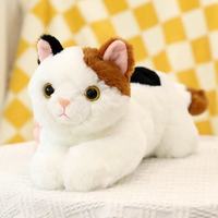 Bas quantité minimale de commande personnalisé Mini en vrac drôle chat en peluche ensembles bébé réconfortant en peluche animaux jouets de personnage/dessin