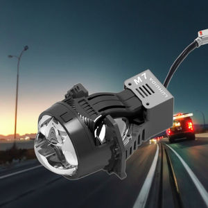 <span class=keywords><strong>M7</strong></span> 3 pulgadas de alta potencia Hi/Lo Beam nuevo diseño dual láser Bi proyector lente LED faros - Product Image 1
