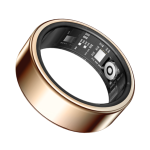 Edelstahl Wasserdichter Herzfrequenz-Schrittzähler Gesundheits-Tracker Schlaf-Smart-Ring Modischer Tragbarer Ring - Product Image 2