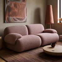 Sofá Cama Modular Convertible de Terciopelo Negro Estilo Nórdico Italiano Moderno, Patas de Acero Inoxidable, Diseño Ecológico