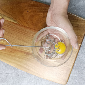 Utensilio de Cocina, Batidor de Huevos de Acero Inoxidable, Batidor Manual para Crema, Mantequilla y Pasteles, Herramienta para Hornear, Batidor de Huevos - Product Image 3