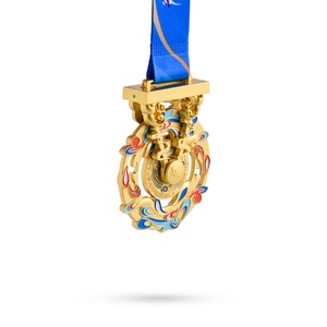 Personalized Special Design Manufacture Rotatable Soft Enamel Awards Luxury Zinc Alloy Medal - Product Image 6