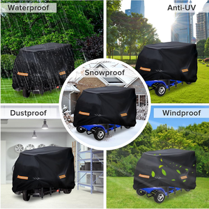 Funda de Almacenamiento para Scooter Eléctrico, Resistente, Impermeable, Anti-UV, Duradera, con Tiras Reflectantes Impermeables - Product Image 6