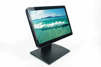 Monitor LCD TFT 10.1 Inci untuk Dinding, Bingkai Putih Hitam, Layar Kasir POS
