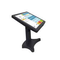 Machine de paiement de Terminal de Restaurant à écran tactile de caisse enregistreuse de 15 pouces, système de Point de vente tout-en-un Windows POS avec imprimante