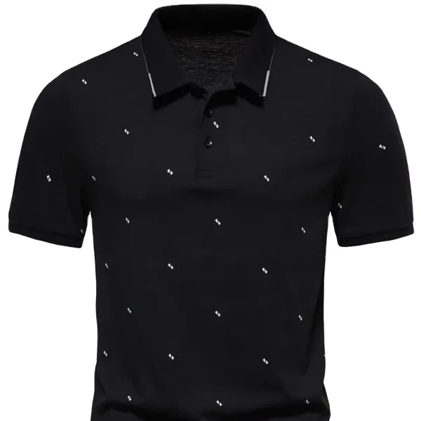 Hot sale new design berserk polo short vierge blanc sleeve T shirts brand men cotton clothing