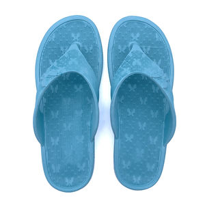 <span class=keywords><strong>Chanclas</strong></span> Eva resistentes Zapatillas de playa de verano con mariposa en relieve para mujeres de la fábrica de China - Product Image 4