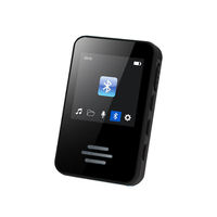 Reproductor MP3 de 2.4 Pulgadas con Bluetooth, Clip Trasero, Libro Electrónico, Altavoz Integrado, Reproducción de Video, Grabación, Audio HiFi y Batería de Larga Duración