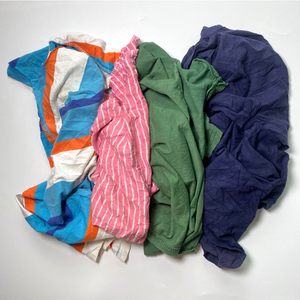 <strong>Hosiery</strong> Cutting Waste <strong>Fabric</strong> Cutting Pieces Wiping Rags 10kg Cotton Waste Tube Cleaning Rags Clothing
