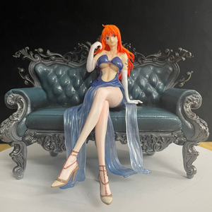 โมเดลวันพีซ นามิ 17 ซม. นิโค โรบิน 21 ซม. ฟิกเกอร์แอคชั่น โซฟา โบอา แฮนค็อก ของเล่นพีวีซี ชุดซีรีส์ Thug งานฝีมือพลาสติก - Product Image 3