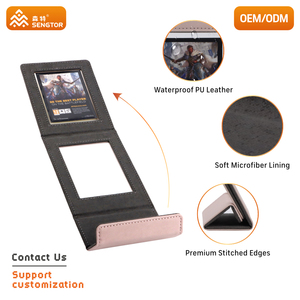 Caja Organizadora de Cartas con Elevación Automática para Más de 100 Cartas, Gran Capacidad, Material PU, Impermeable, para Protección de Cartas - Product Image 2