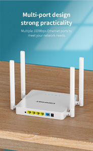 COMFAST-Extensor de WiFi para uso doméstico, receptor/ENRUTADOR de transmisión con función de cortafuegos, 300Mbps, 2,4 - Product Image 4