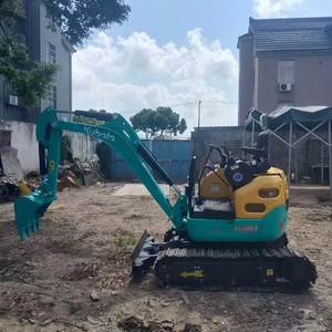 รถขุดตีนตะขาบ Kubota U20 2T รุ่นมินิแบบเปิดห้องโดยสาร มือสอง พร้อมเครื่องยนต์ ISUZU ใหม่เอี่ยม พร้อมขาย - Product Image 5