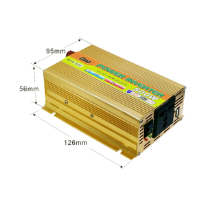 Venta CALIENTE <span class=keywords><strong>Santer</strong></span> 500 vatios DC 12V a AC 220V 50Hz USB DC5V 1A inversor de corriente dorado de onda sinusoidal modificada - Product Image 2