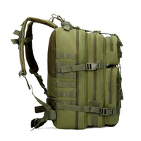 Sac à dos tactique professionnel grande capacité, design durable, compatible avec l'hydratation, tissu Oxford imperméable, fonctionnalités GPS pour le sport