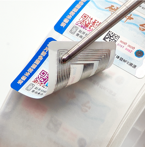 Công nghệ mới nhất NFC chống hàng giả Holographic 3D Logo không thấm nước UV in Thông Minh Nhãn dán nhãn mã hóa theo dõi - Product Image 3