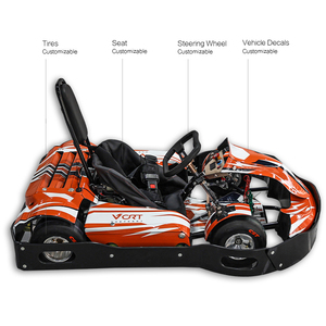 Vortkart Electric <strong>Go</strong> <strong>Karts</strong> Colorful Electronic Brake <strong>Go</strong> <strong>Karts</strong> Commercial <strong>Kids</strong> Electric <strong>Go</strong> <strong>Kart</strong> <strong>for</strong> <strong>Kids</strong> &amp; Teens - Product Image 6