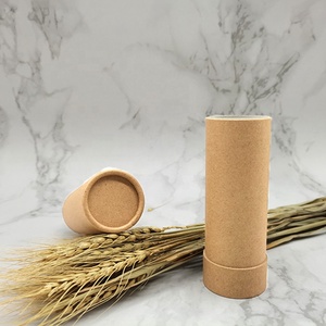 Tùy chỉnh sinh thái thân thiện rỗng compostable Kraft lon <span class=keywords><strong>container</strong></span> đẩy lên ống giấy cho Khử Mùi 2 oz 3 oz 80g 50ml gói - Product Image 3