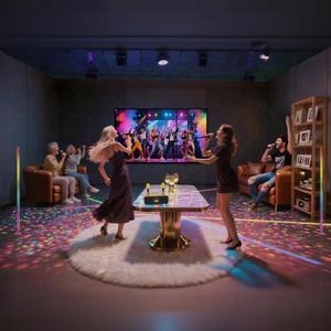 แผงวิดีโอแบบติดตั้งที่มีความละเอียดสูงห้องควบคุมโฮมเธียเตอร์สร้างความประหลาดใจให้กับป้ายดิจิทัลและจอแสดงผล - Product Image 1