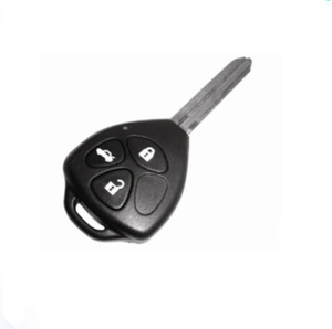Custom Logo Black ABS Car Remote Control Auto 3 Buttons Car Key Smart Key For Toyota Locksmith Supplies