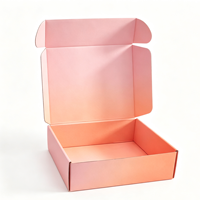 Boîte d'expédition en carton ondulé écologique, personnalisée avec logo en relief, impression sur mesure, pour emballage e-commerce – Modèle Rêveur et Magnifique