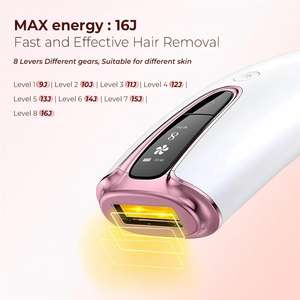 Épilateur IPL 3 en 1 pour l'épilation permanente du corps, du bikini, du visage, des jambes, du dos, des lèvres, des bras, des <span class=keywords><strong>aisselles</strong></span>, avec lunettes de protection, pour femmes - Product Image 6