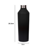DD4228 Bouteille de voyage isotherme à double paroi en acier inoxydable 500/750 ml, anti-fuite, sans BPA, avec poignée, 24-36 heures