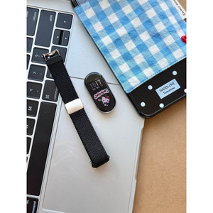 Nueva Correa <span class=keywords><strong>de</strong></span> Nailon con Hebilla Magnética Plegable para Xiaomi Mi Band 10 9 8 Pro, Correa Deportiva Elástica Trenzada, Accesorios para Pulsera - Product Image 5