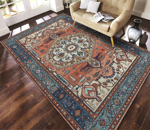 Tapis péruvien Vintage, imprimés personnalisés, pour le salon - Product Image 6