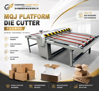 Machine de découpe à plat pour la fabrication de boîtes en carton avec fonctions de rainurage, poinçonnage et pliage