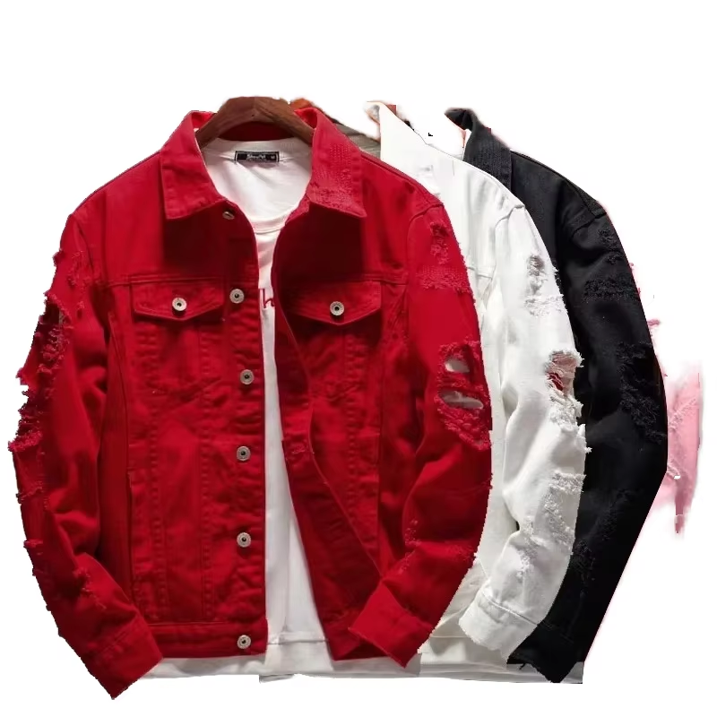 Men s Slim Fit Denim Jacket