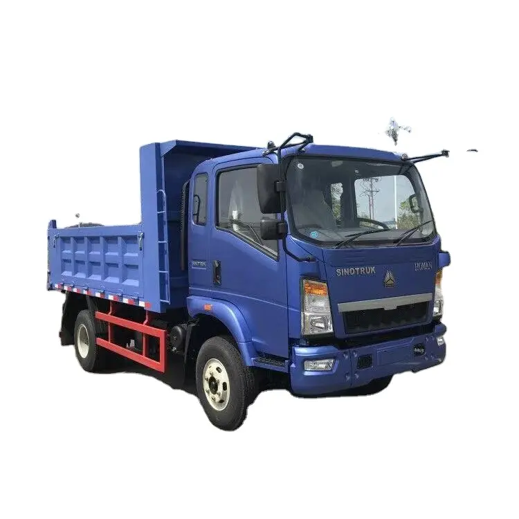 SINOTRUK HOWO מיני משאית משליך 3 טון 4x2 dump משאית 5 טון dump משאית
