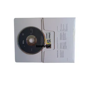 Win 11 Professional Key DVD OEM Package COA Sticker 1 year warranty Lifetime PC/MAC Win 11 Pro Key dvd OEM License