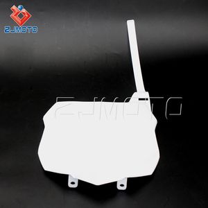 Plaque d'immatriculation avant noire Dirt Bike blanche 2314150002 pour <span class=keywords><strong>Kawasaki</strong></span> KX250F <span class=keywords><strong>KX450F</strong></span> - Product Image 3