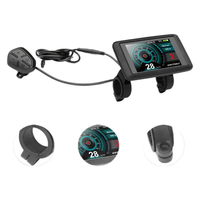 Kit moteur électrique pour moto TFT UKC1+ avec écran couleur, APT/OMD Ste Alth Bomber QS 205 72V V3