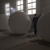 Ballons gonflables à l'hélium de 400 g et ballons blancs de 36 pouces pour l'intérieur, en promotion directe usine chinoise
