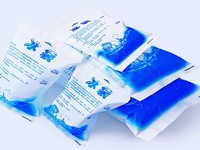 Sac de Glace Réutilisable Injection d'Eau Glaçage Sac Glacière Douleur Compresse Froide Alimentaire Garder Gel Frais Sec Pack de Glace