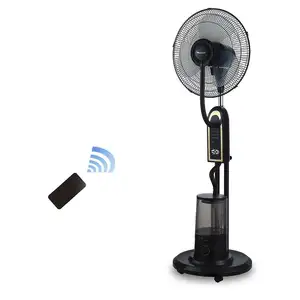 Indoor 16 Inch Portable, Cooling Sprayer 1.7L Water, Tank Humidifier Atomizer Misting Fan