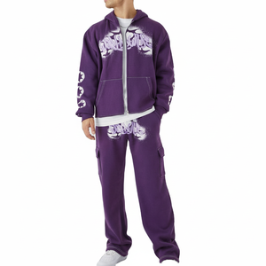 Survêtement à imprimé bouffant pour hommes à des prix abordables Offre Spéciale respirant sur mesure confortable haut tendance vêtements de sport survêtement à imprimé bouffant pour hommes - Product Image 1