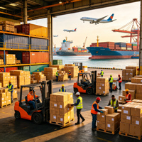 Transitaire Aérien Professionnel Chine vers États-Unis, France, Pologne, Luxembourg, DDP, Dropshipping, Expédition Aérienne Porte-à-Porte pour le E-commerce