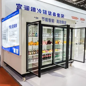 Commercial Cold Storage Room Display Walk In Cooler With Glass Door In USA No Reviews Yet