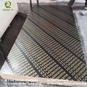 <span class=keywords><strong>Contreplaqué</strong></span> filmé noir de 18 mm, 4x8 pieds |   Panneau de construction marin en eucalyptus <span class=keywords><strong>pour</strong></span> coffrage en béton - Product Image 6