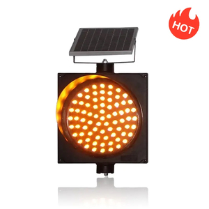 Prezzo di fabbrica 300mm di energia solare prodotti di avviso di traffico prodotti a LED luce di avvertimento per la carreggiata - Product Image 1